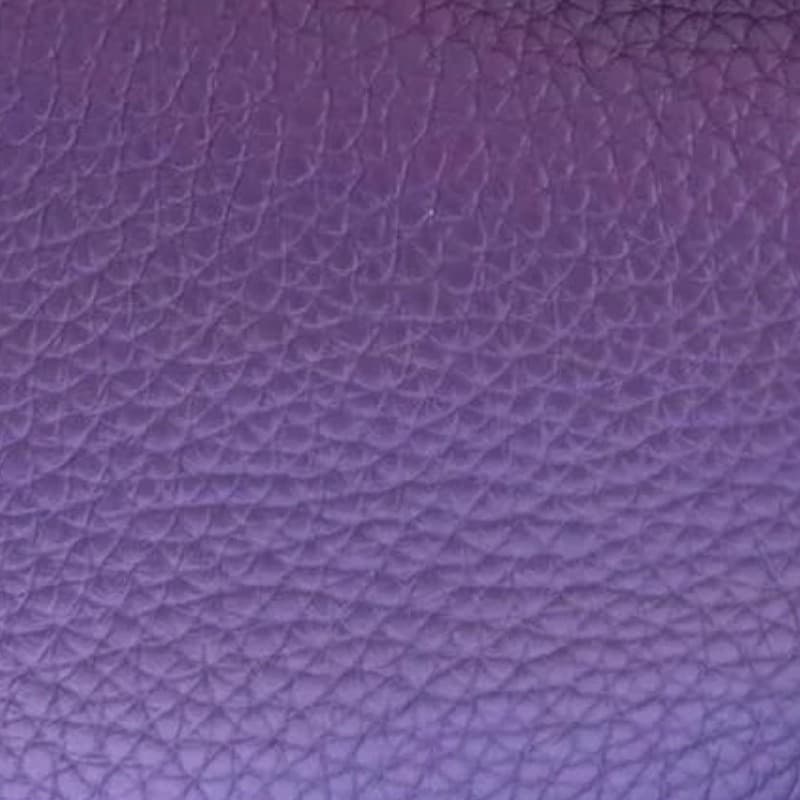 Purple leather swatch